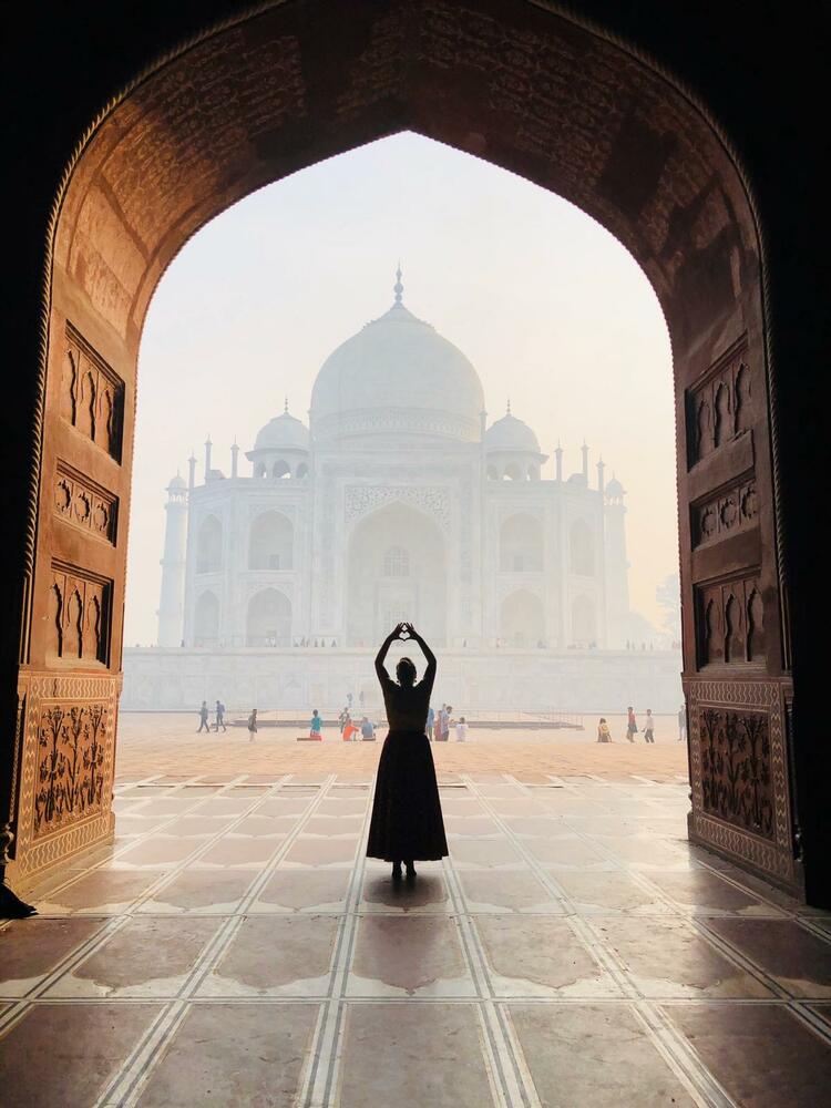 Indien Reise, Taj Mahal